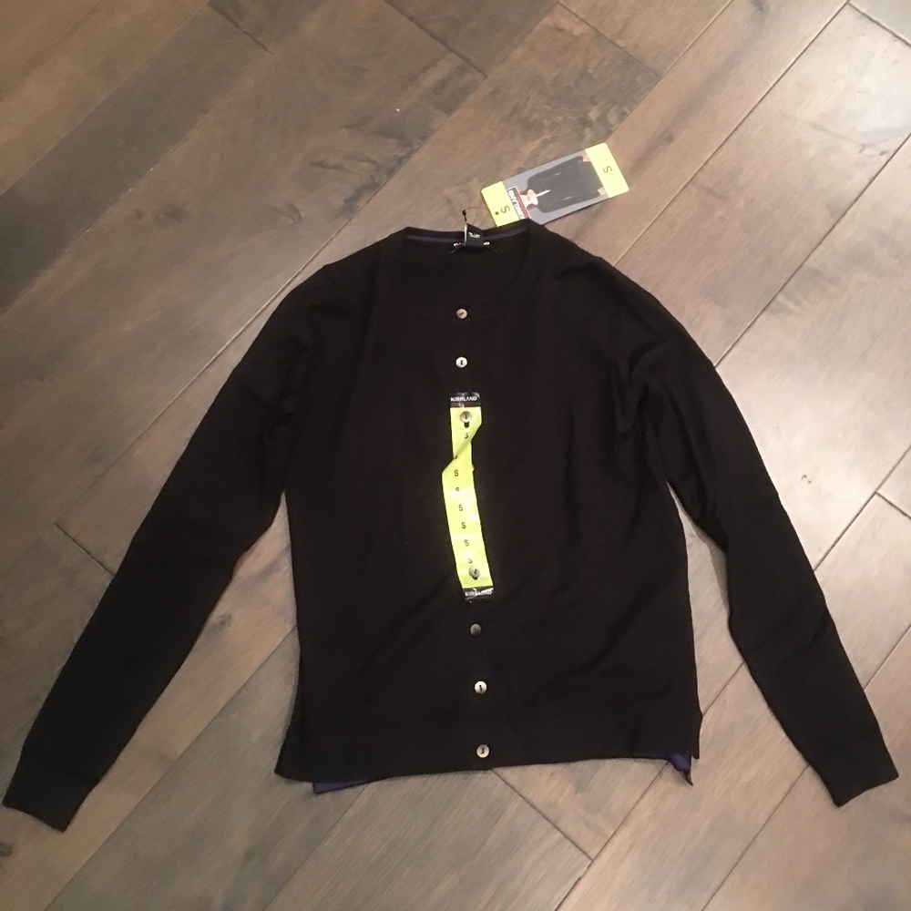 Costco Black Cardigan - NWT